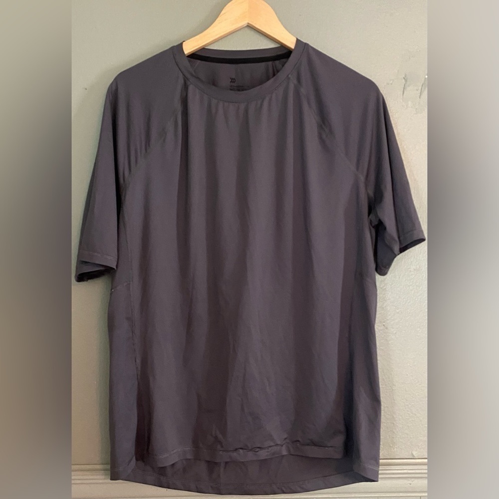 All in Motion Mens XL Gray Short Sleeve Sport Shirt